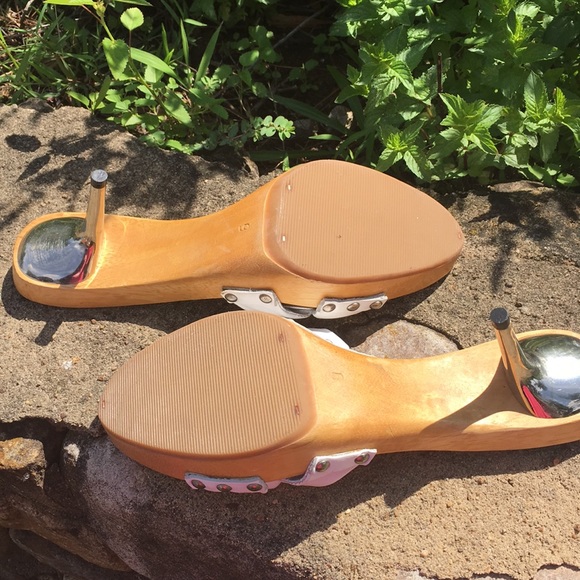 White Bebe Sandals - Picture 4 of 8